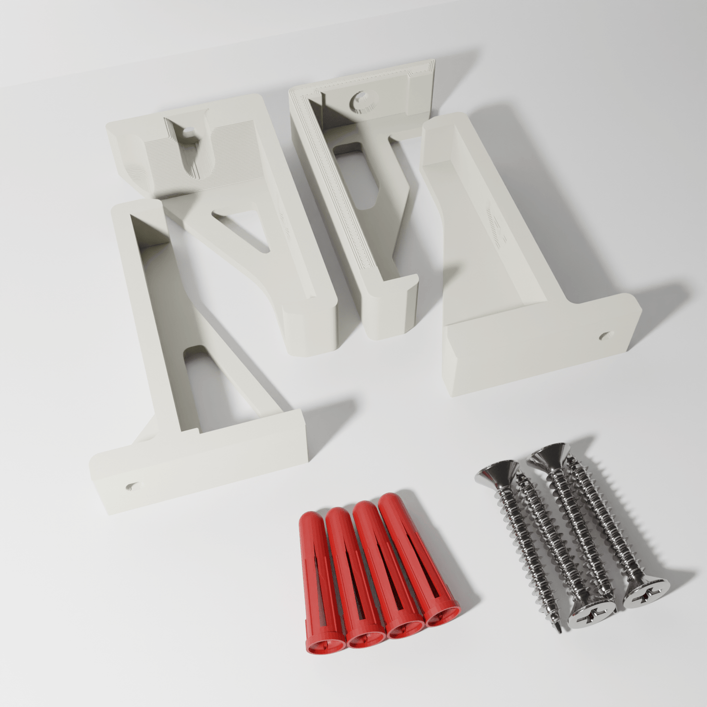 Xbox One Original Wall Mount Bracket Holders (Set of 4) - Right