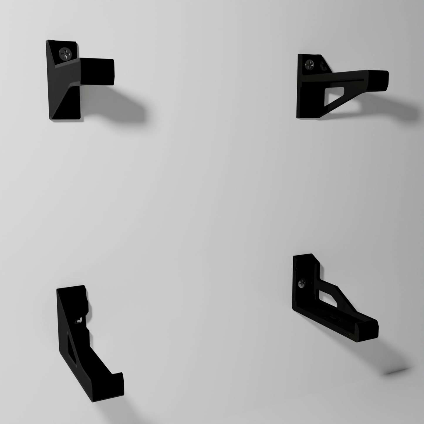 Xbox One Original Wall Mount Bracket Holders (Set of 4) - Right