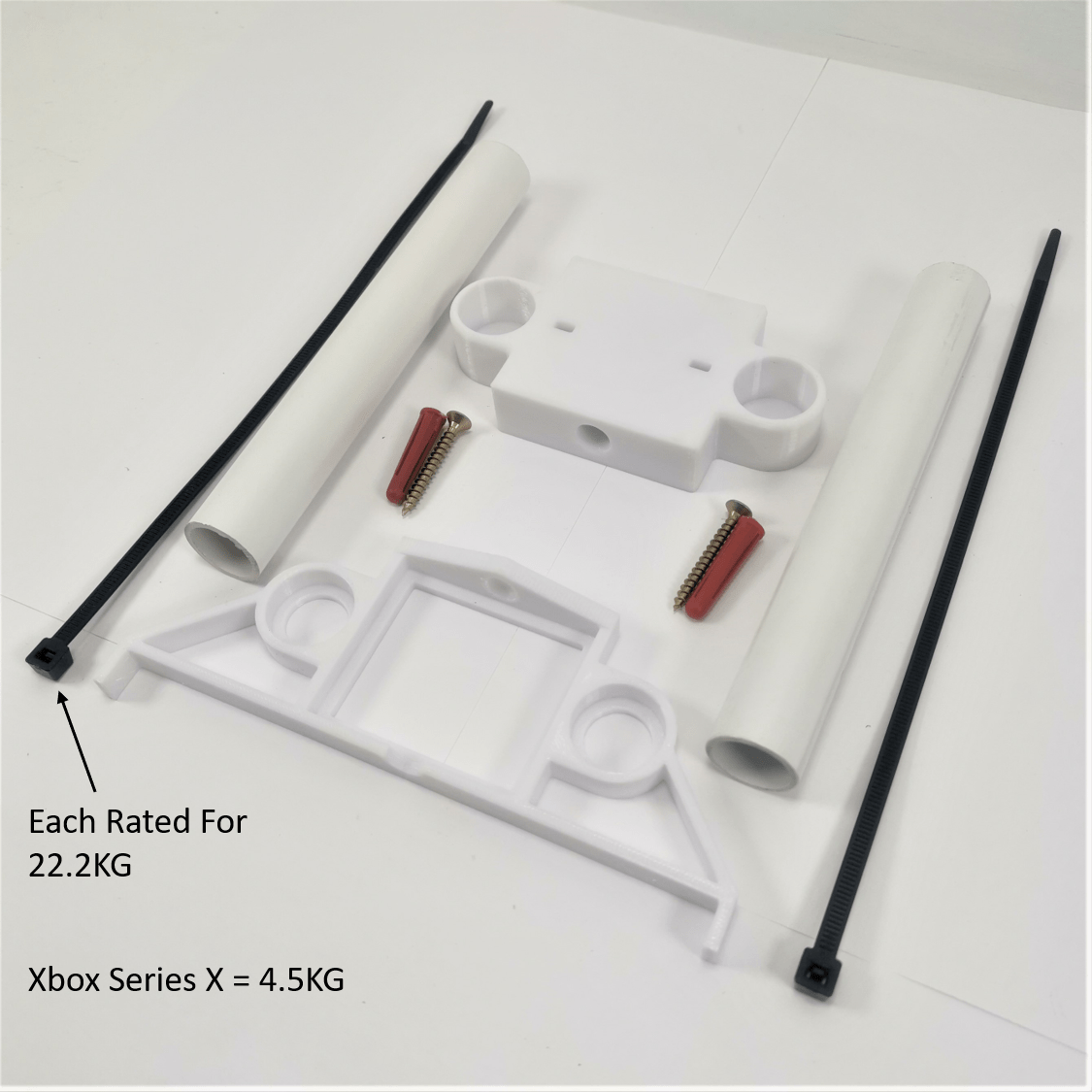 Xbox Series X Wall Mount Wall Bracket Floating Vertical Holder Hidden