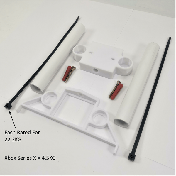 Xbox Series X Wall Mount Wall Bracket Floating Vertical Holder Hidden