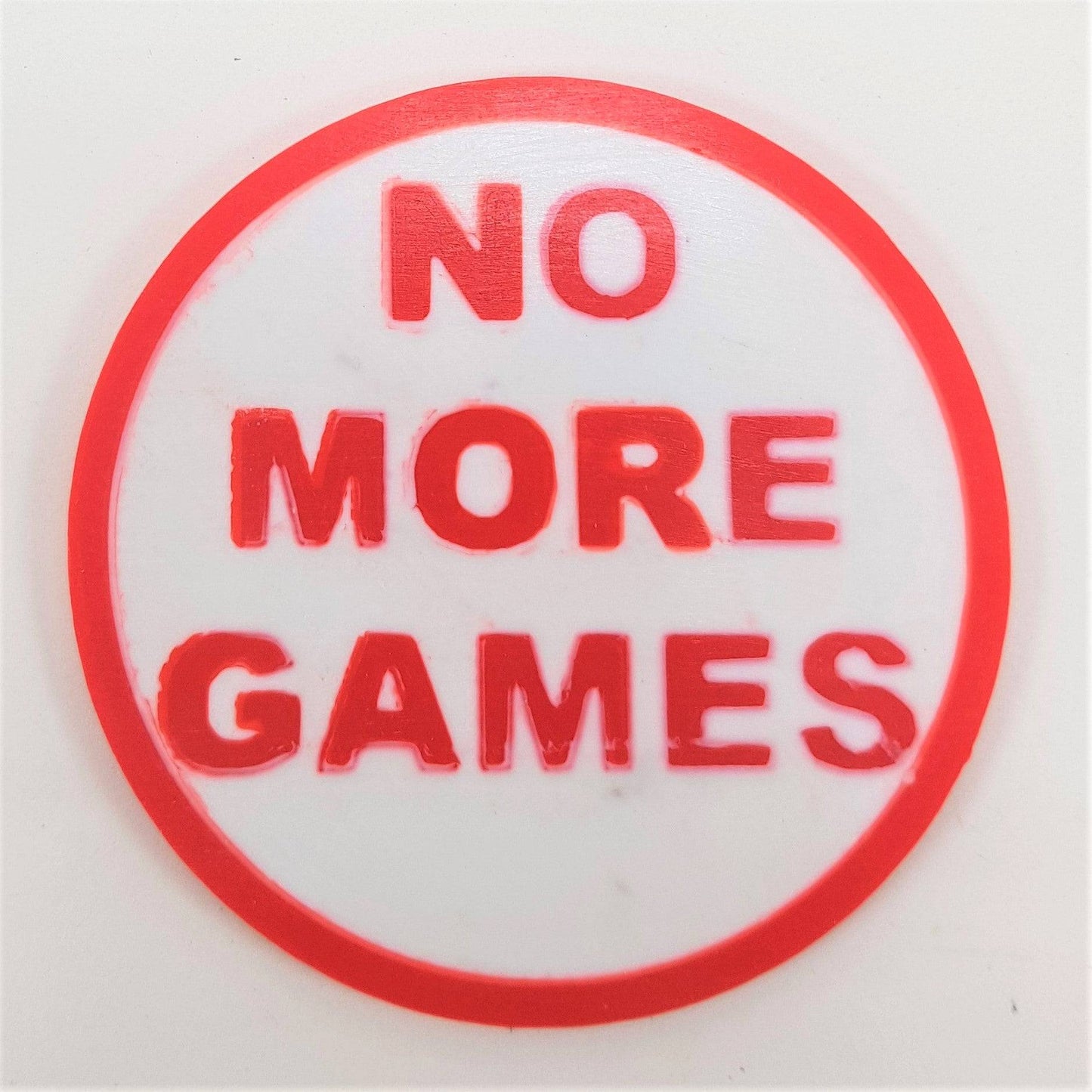 Gaming "Choice" Coaster / Large Coin: Flip The Coin To Decide If You Play On Or Rest Up..!