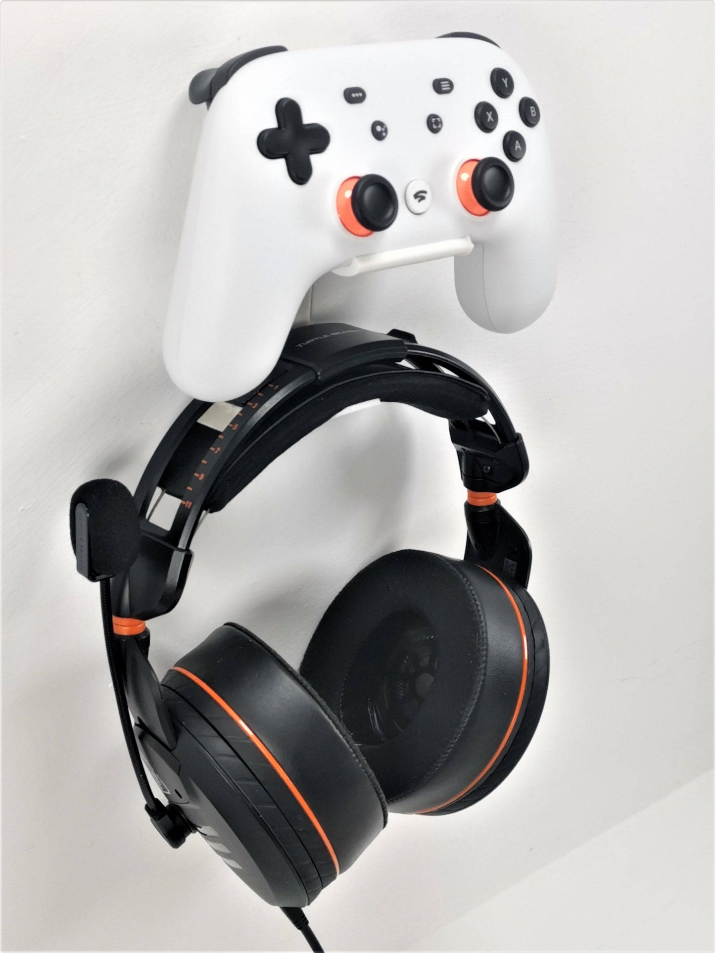 Google Stadia Controller Wall Bracket Wall Mount With Headphone Hanger Holder
