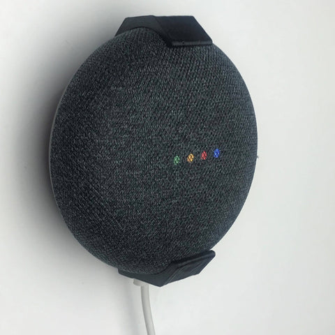 Google Home Mini Wall Bracket 2 Leg (Can Be Hidden Under Shelves/Cabinets Etc)