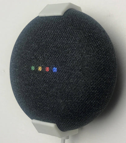 Google Home Mini Wall Bracket 2 Leg (Can Be Hidden Under Shelves/Cabinets Etc)