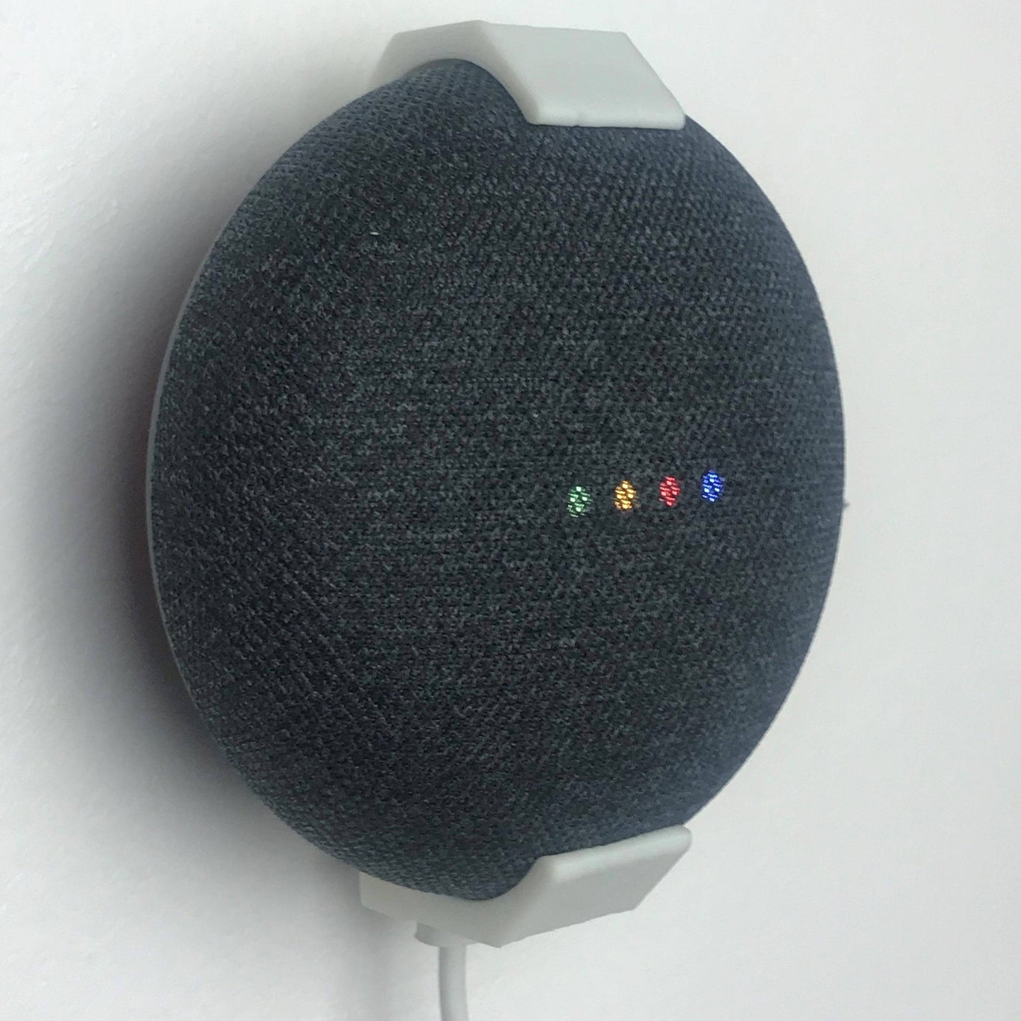 Google Home Mini Wall Bracket 2 Leg (Can Be Hidden Under Shelves/Cabinets Etc)