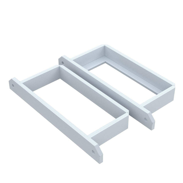 Disposable Rubber Glove Box Wall Mount Bracket Holder 120x55
