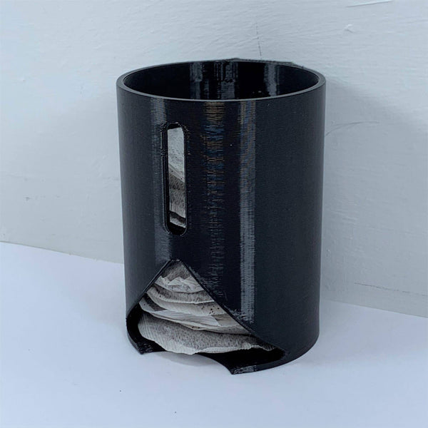 Tea Bag Circular Dispenser Wall Mount Bracket Holder