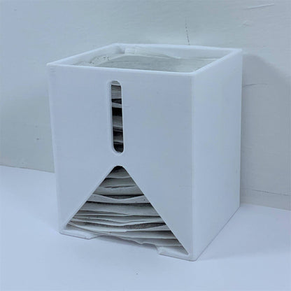 Tea Bag Rectangular Dispenser Wall Mount Bracket Holder