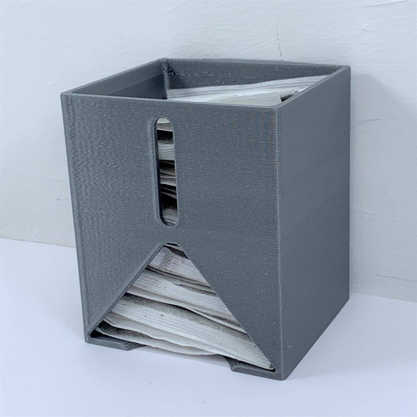 Tea Bag Rectangular Dispenser Wall Mount Bracket Holder
