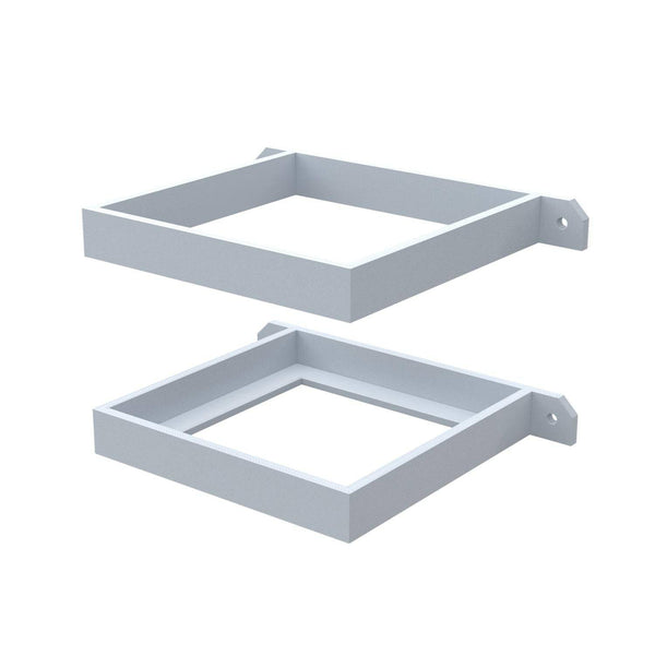 Tissue Box Wall Mount Bracket Holder 122x122
