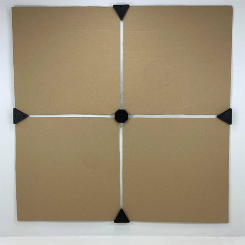 Vinyl Record Wall Mount Display Kit Tile Grid