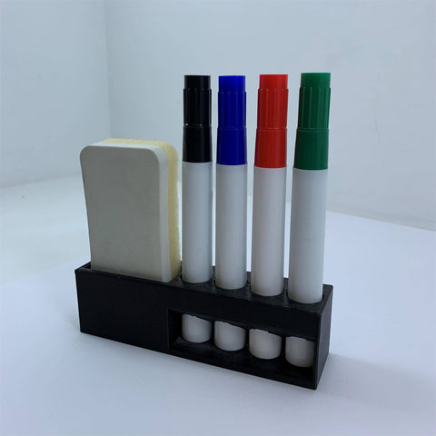 Whiteboard Pen Holder and Eraser Organiser Mount Bracket