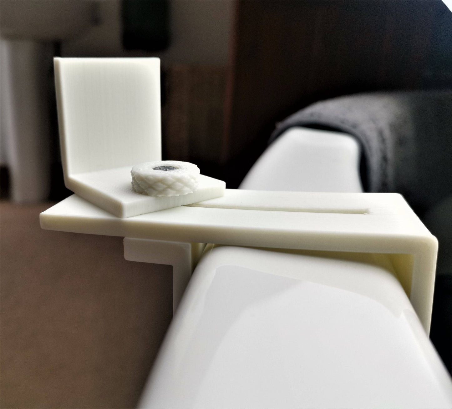 Phone Bracket For Bath Mount, Adjustable Up To 80Mm : White