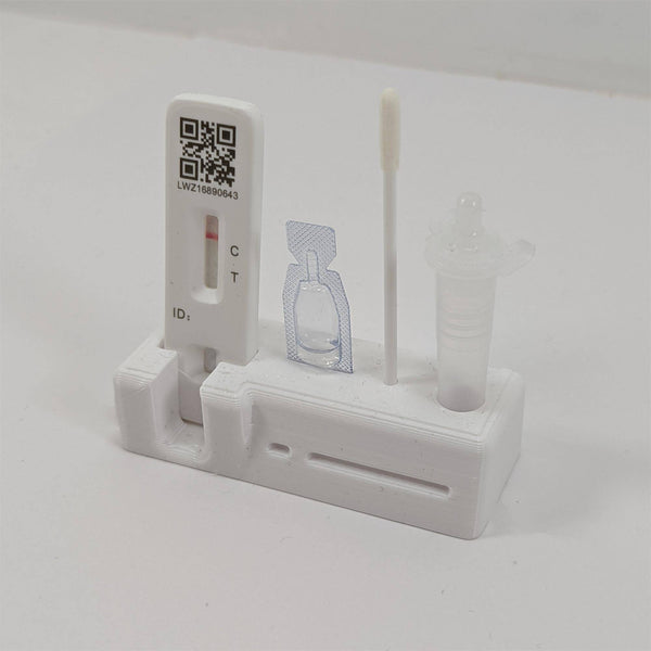 Lateral Flow Test Kit Stand Holder Wall Mount Bracket