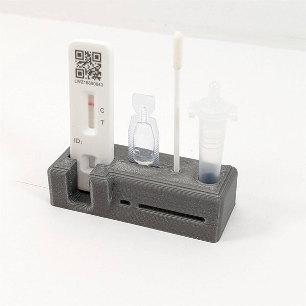 Lateral Flow Test Kit Stand Holder Wall Mount Bracket
