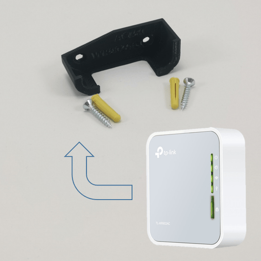 Tp Link Ac750 Wireless Travel Router Wr02Ac Wandhalterung Untertischhalterung
