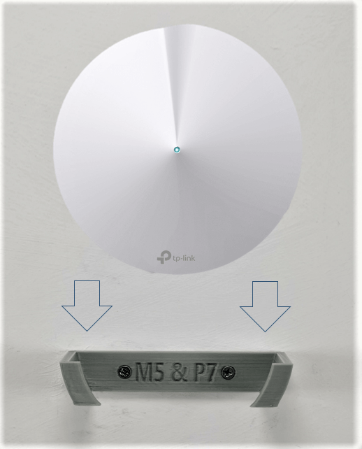 Tp Link Deco M5 & P7 Wall Mount Wall Bracket For Wifi Mesh System