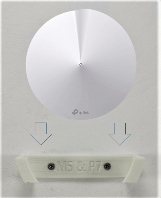 Tp Link Deco M5 & P7 Wall Mount Wall Bracket For Wifi Mesh System