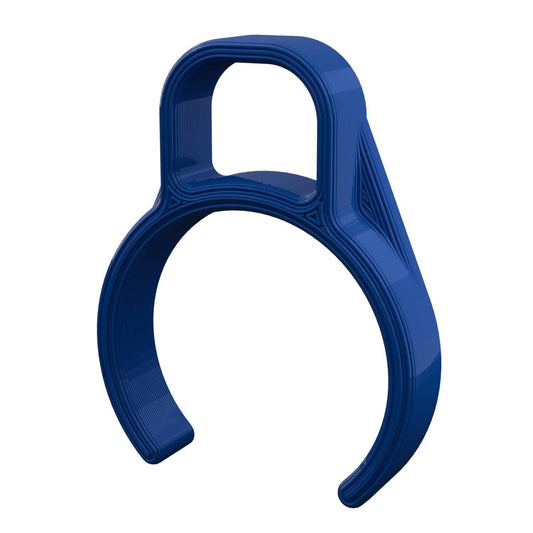 Poolabdeckungsclip für 44, 40, 35, 30mm Schiene (z.B. Intex), Zeitersparnis, Windschutz Blau