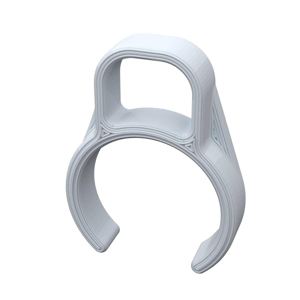 Pool Cover Clip For 44, 40, 35, 30mm Rail (E.G. Intex), Time Saver, Wind Prevention White