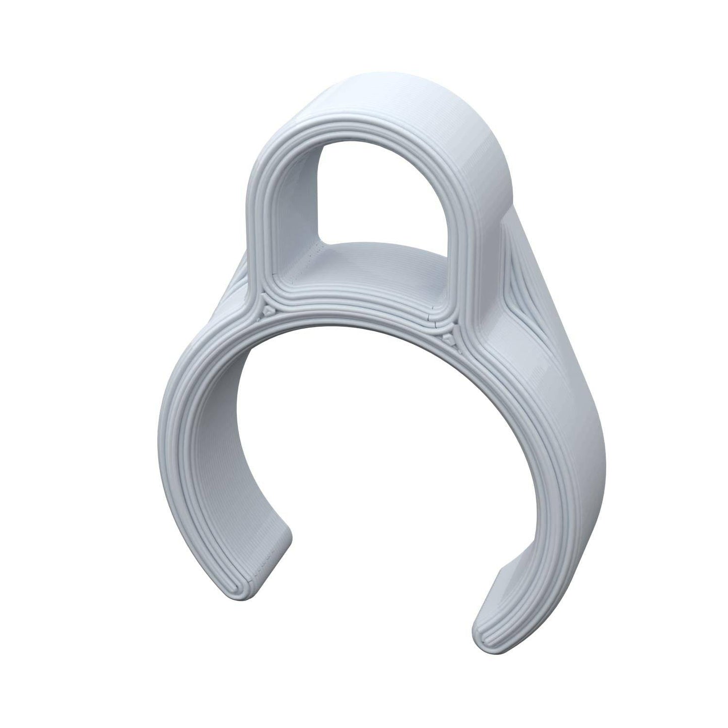 Pool Cover Clip For 44, 40, 35, 30mm Rail (E.G. Intex), Time Saver, Wind Prevention White