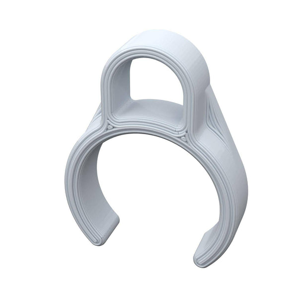 Pool Cover Clip For 44, 40, 35, 30mm Rail (E.G. Intex), Time Saver, Wind Prevention White