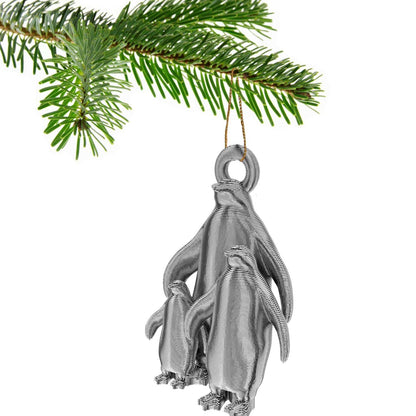 Penguin Family Christmas Tree Bauble Decoration Ornament For Christmas Xmas Noel