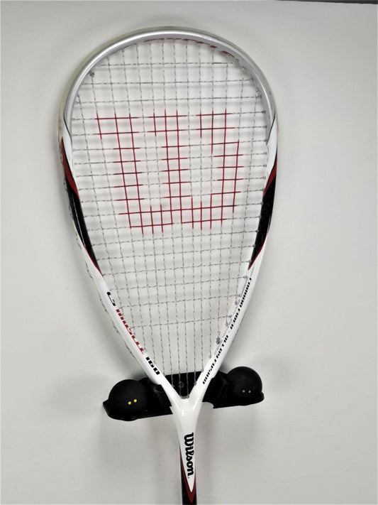 Support Mural pour Raquette et Balle de Squash