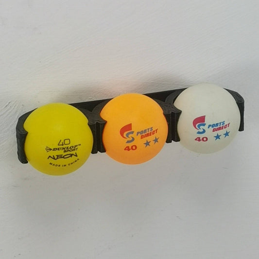 Tischtennisballhalterung für 3 Bälle: Schraubmontage