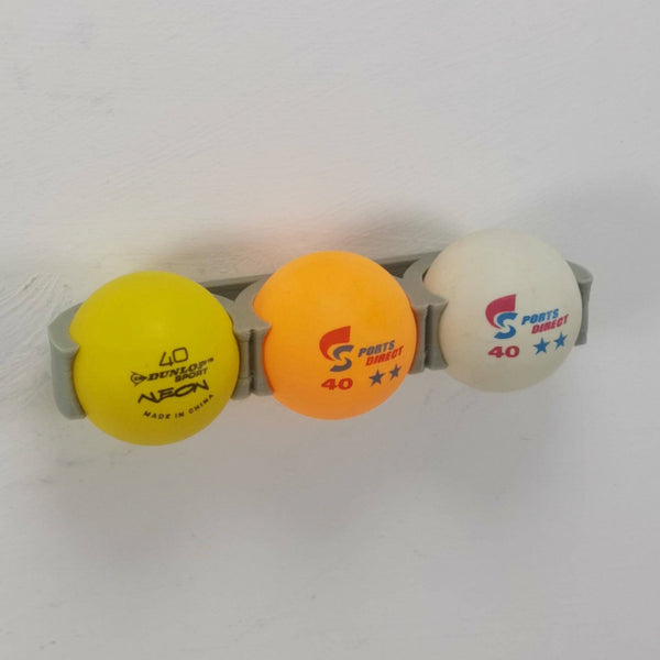 Table Tennis Ping Pong Ball Bracket / Mount For 3 Balls : Screw Fit