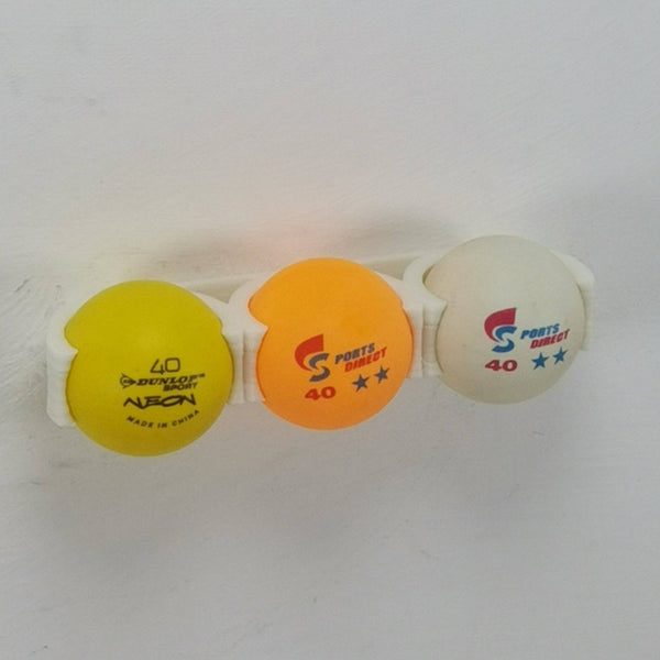 Table Tennis Ping Pong Ball Bracket / Mount For 3 Balls : Screw Fit