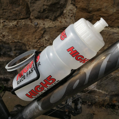 Bike Bottle Holder Adapter : Holds Standard Water Bottles & Cans When Needed
