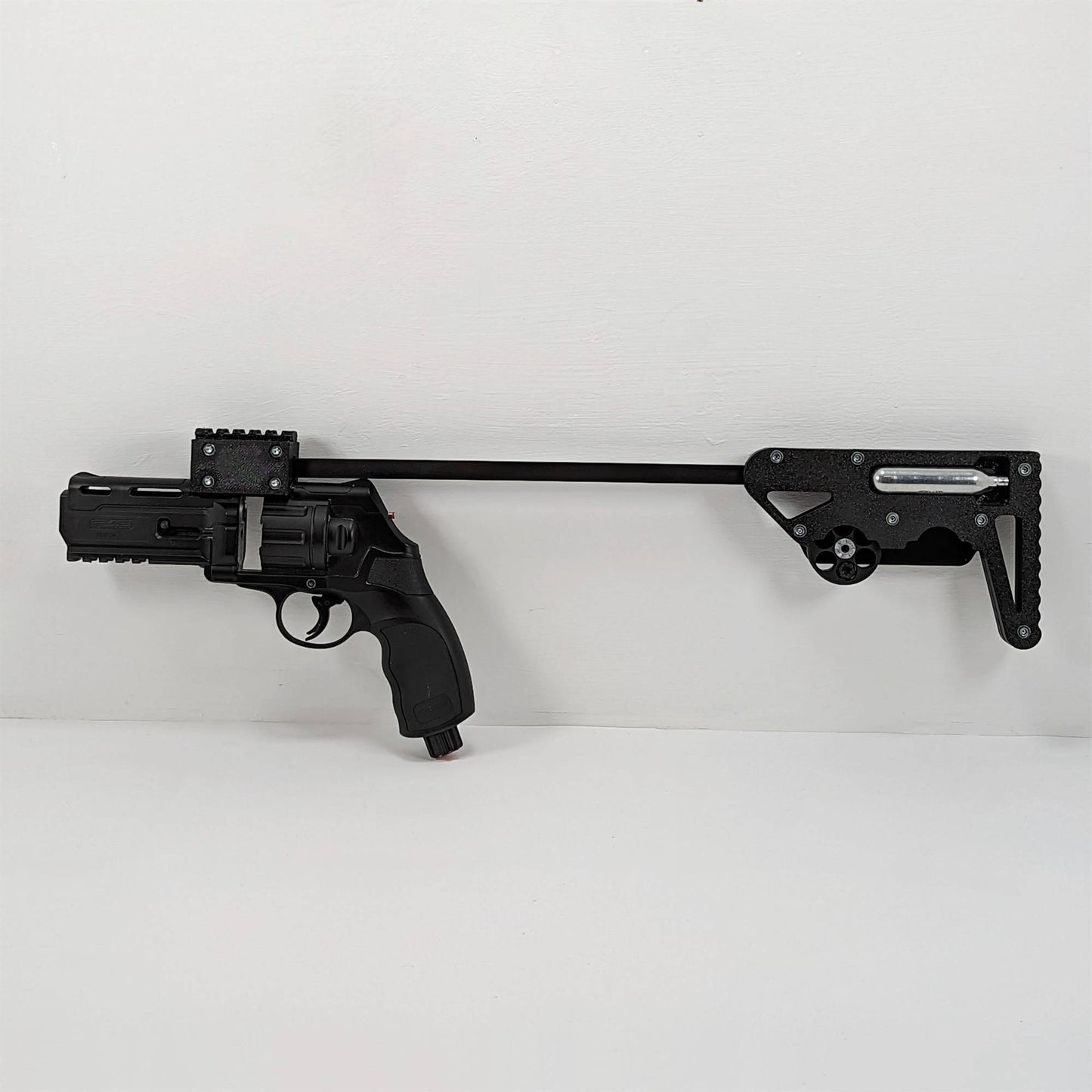 HDR 50 T4E Stock Extension Accessory Kit Built In Storage Black