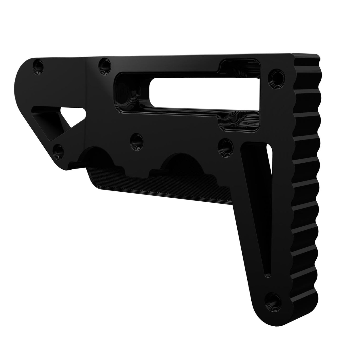 HDR 50 T4E Stock Extension Accessory Kit Built In Storage Black