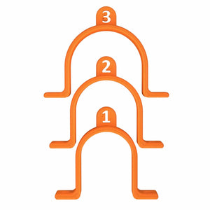 Golf Putting Gate Practice Set of 3 Easy, Medium & Hard