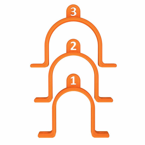 Golf Putting Gate Practice Set of 3 Easy, Medium & Hard