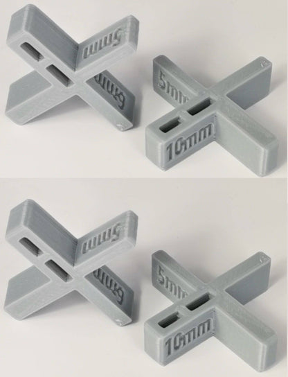 Decking Spacers Sets Decking Gaps Of 5, 6, 8 Or 10Mm : Grey