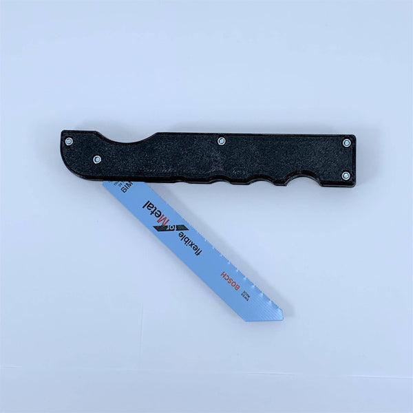 Folding Metal Hack Saw Hand Held Pocket Size Heavy Duty