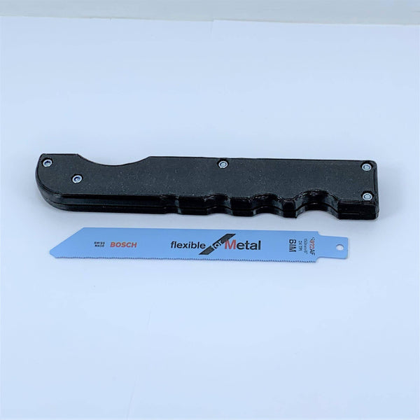 Folding Metal Hack Saw Hand Held Pocket Size Heavy Duty
