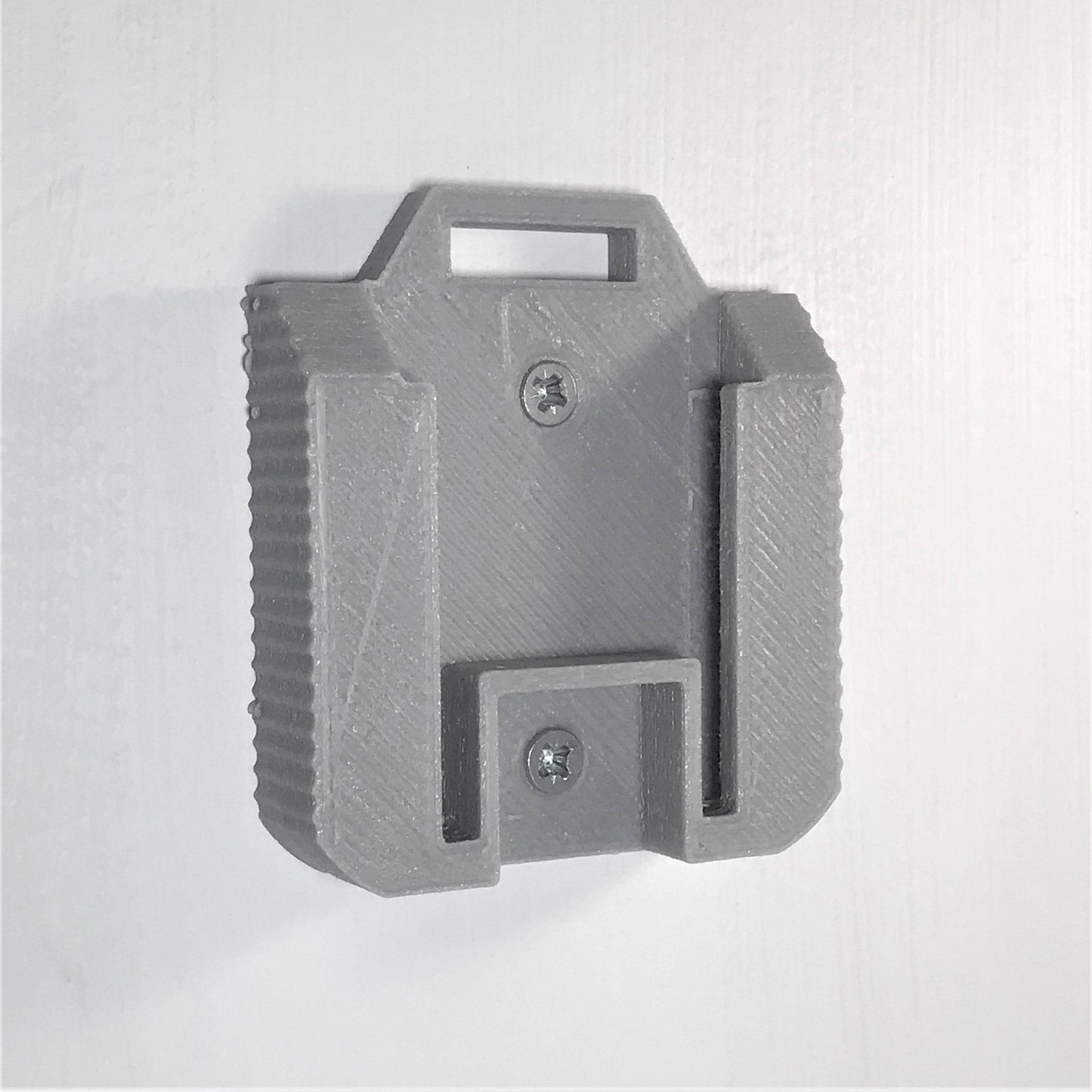 Parkside X 20V Compatible Battery Holder/Bracket Ideal For Wall Or Shelf Mounting