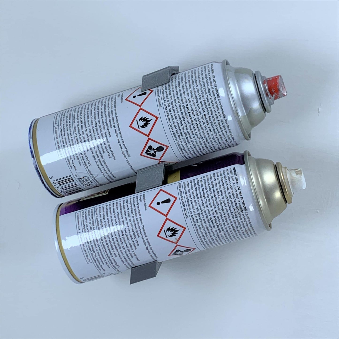 Spray Paint Can Wall Mount Bracket Holder 66mm