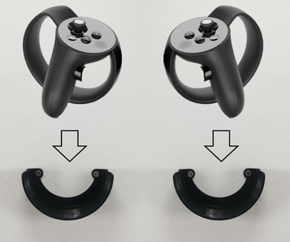 Wall Mount / Bracket Set For Oculus Rift : Sensor, Touch, Headset Black
