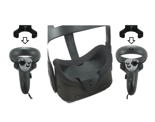 Wandhalterung Wandhalterung Zubehör-Set für Oculus Quest GEN 1: Schwarz