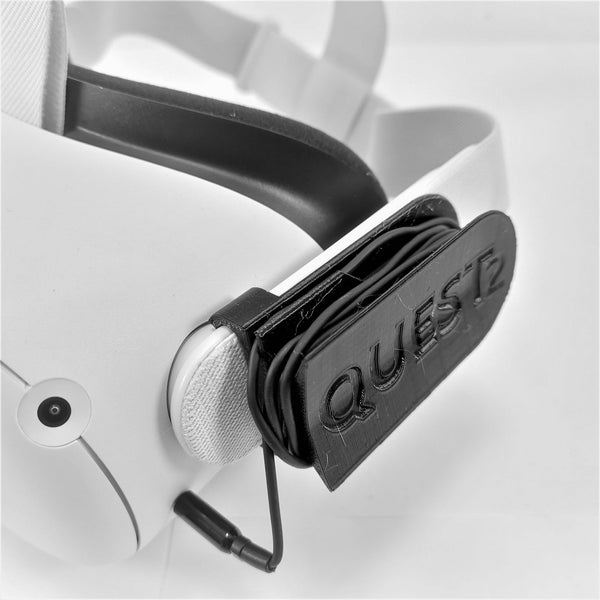 Wall Mount Wall Bracket Accessories Kit For Oculus Quest 2 : Black