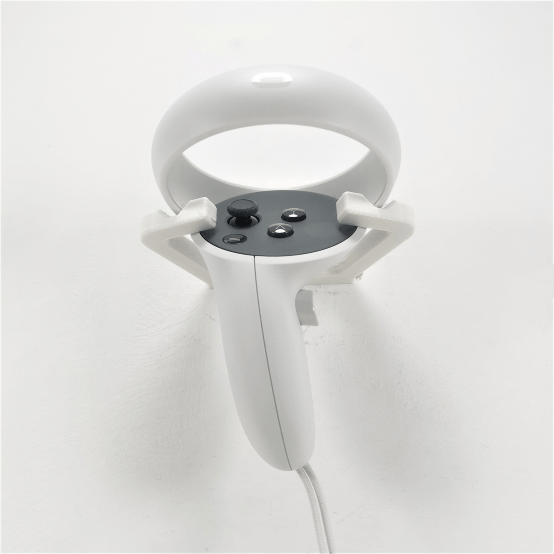 Wall Mount Wall Bracket Accessories Kit For Oculus Quest 2 : White