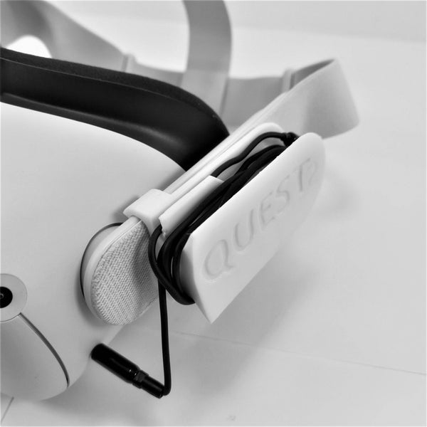 Wall Mount Wall Bracket Accessories Kit For Oculus Quest 2 : White