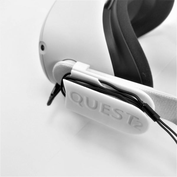 Wall Mount Wall Bracket Accessories Kit For Oculus Quest 2 : White