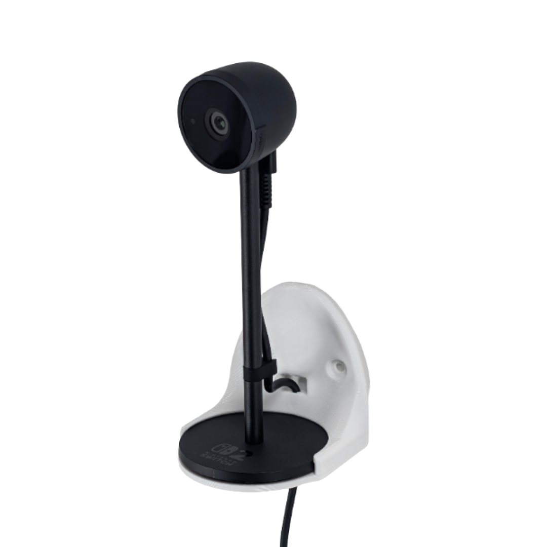 3D Cabin Wall Mount Compatible With Nintendo Switch 2 Camera Holder Bracket