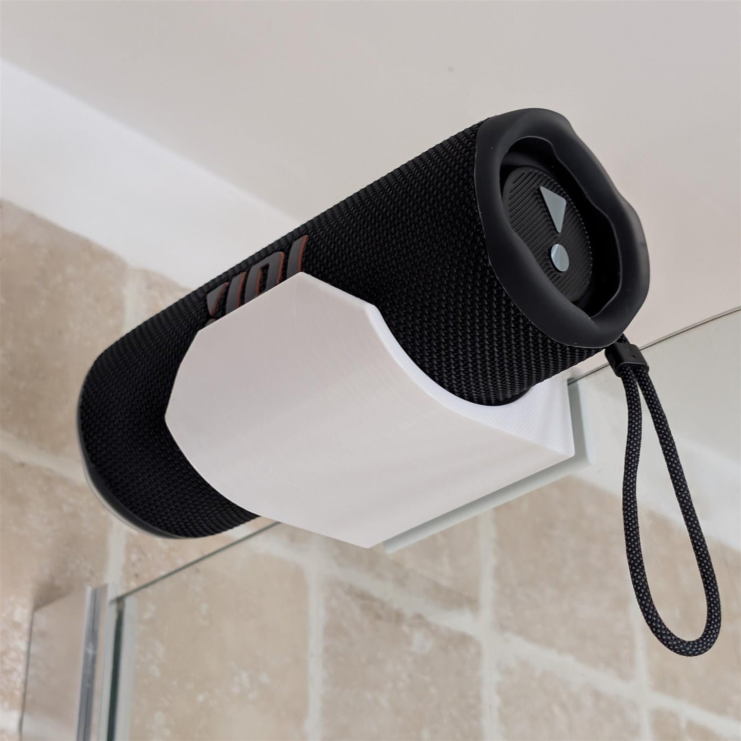 3D Cabin Duschhalterung Kompatibel mit JBL Flip 6 Tragbarer Lautsprecherhalter Halterung Haken