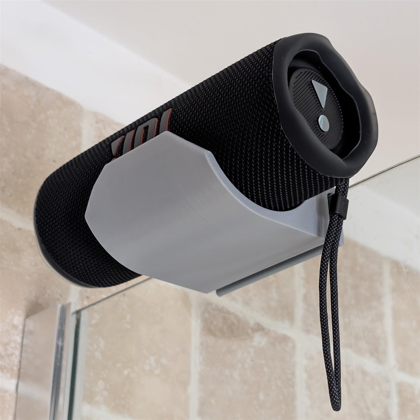 3D Cabin Duschhalterung Kompatibel mit JBL Flip 6 Tragbarer Lautsprecherhalter Halterung Haken